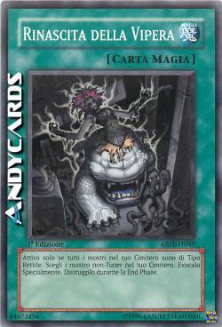 RINASCITA DELLA VIPERA