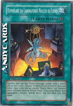 ESEMPLARE DA LABORATORIO NUCLEO DI FERRO