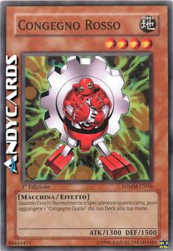 CONGEGNO ROSSO