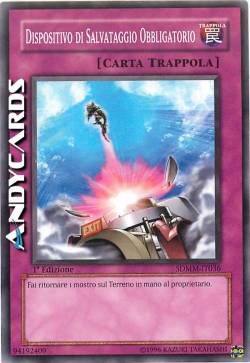 DISPOSITIVO DI SALVATAGGIO OBBLIGATORIO (EX CONGEGNO)