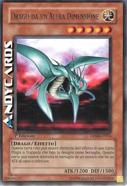 DRAGO DA UN'ALTRA DIMENSIONE