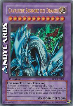 CAVALIERE SIGNORE DEI DRAGHI