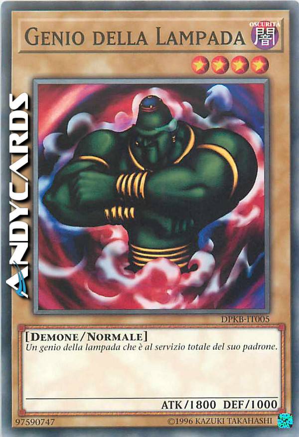 Yu-Gi-Oh! Sammelkarte: La Jinn, Der Mystische Geist Der Lampe – Common – Aus Dem Kaiba-Pack