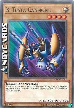 X-TESTA CANNONE