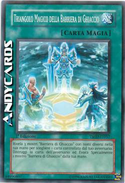 TRIANGOLO MAGICO DELLA BARRIERA DI GHIACCIO