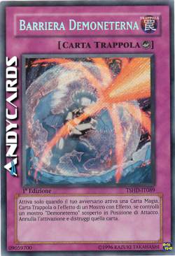 BARRIERA DEMONETERNA