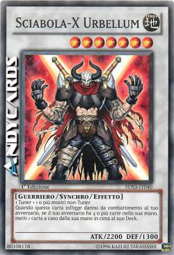 SCIABOLA-X URBELLUM