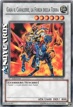 GAIA IL CAVALIERE, LA FORZA DELLA TERRA