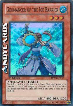 GEOMANTE DELLA BARRIERA DI GHIACCIO