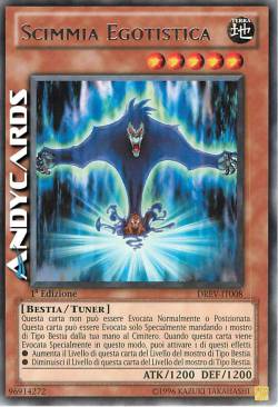 SCIMMIA EGOTISTICA
