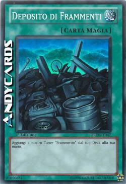 DEPOSITO DI FRAMMENTI