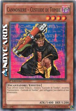 CANNONIERE - CUSTODE DI TOMBE