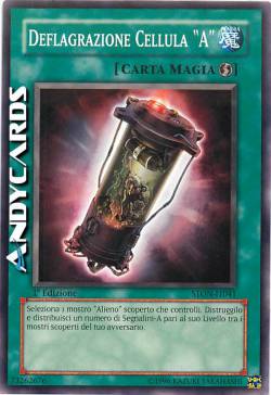 DEFLAGRAZIONE CELLULA "A"