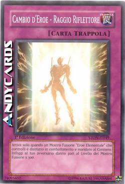 CAMBIO D'EROE - RAGGIO RIFLETTORE