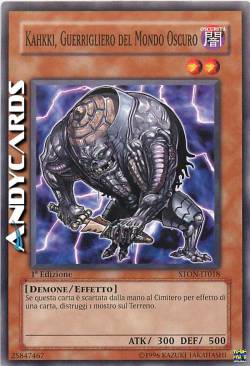 KAHKKI, GUERILLA OF DARK WORLD