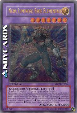 NEOS LUMINOSO EROE ELEMENTALE