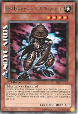 BUSHI KARAKURI MOD. 6318 "MUZANICHIHA"