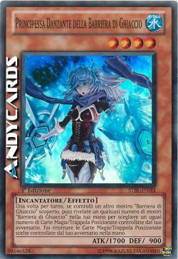 PRINCIPESSA DANZANTE DELLA BARRIERA DI GHIACCIO