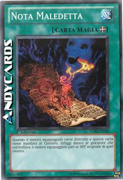 NOTA MALEDETTA