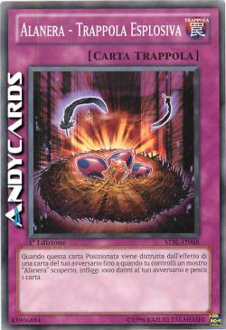 ALANERA - TRAPPOLA ESPLOSIVA