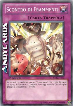 SCONTRO DI FRAMMENTI