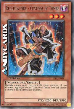 RECLUTATORE - CUSTODE DI TOMBE
