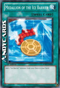 MEDAGLIONE DELLA BARRIERA DI GHIACCIO