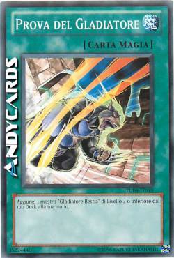 PROVA DEL GLADIATORE