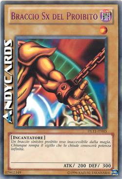 LEFT ARM OF THE FORBIDDEN ONE