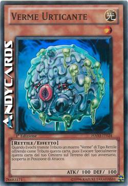 VERME URTICANTE