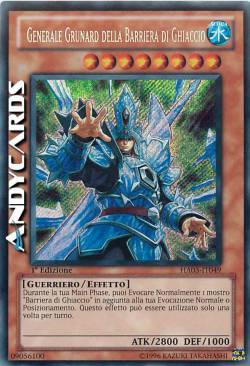 GENERALE GRUNARD DELLA BARRIERA DI GHIACCIO