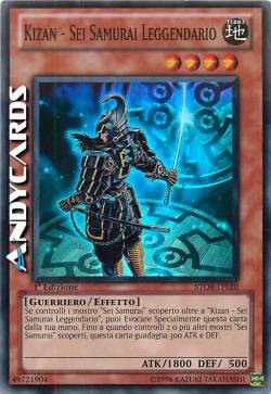KIZAN - SEI SAMURAI LEGGENDARIO