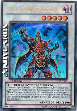 SHI EN - SEI SAMURAI LEGGENDARIO