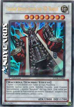 KARAKURI SHOGUN D'ACCIAIO MOD. 00X "BUREIDO"