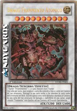 DRAGO FRAMMENTO ATOMICO