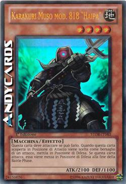 KARAKURI MUSO MOD. 818 "HAIPA"