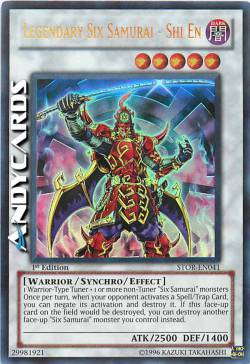 SHI EN - SEI SAMURAI LEGGENDARIO