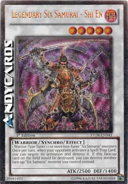 SHI EN - SEI SAMURAI LEGGENDARIO