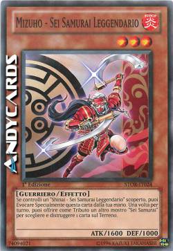 MIZUHO - SEI SAMURAI LEGGENDARIO