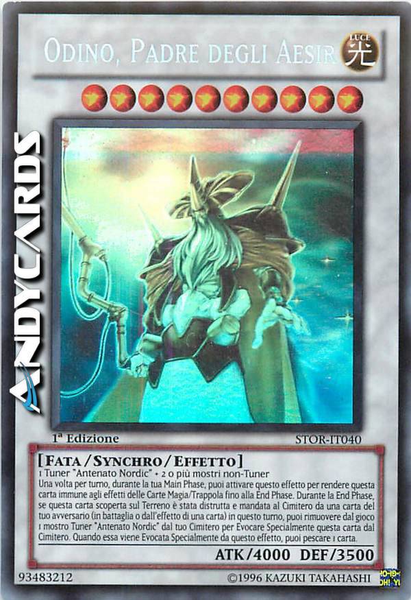 ODIN, FATHER OF THE AESIR | AndyCards Srl
