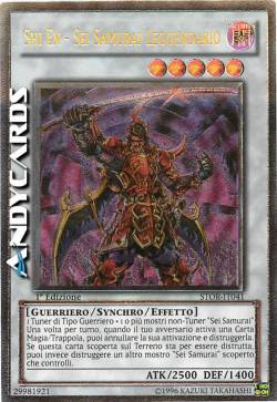 SHI EN - SEI SAMURAI LEGGENDARIO