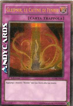 GLEIPNIR, LE CATENE DI FENRIR