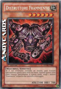 DISTRUTTORE FRAMMENTO