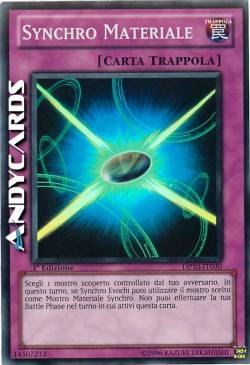 SYNCHRO MATERIALE