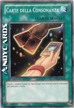 CARTE DELLA CONSONANZA