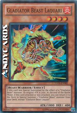 GLADIATORE BESTIA LAQUARI