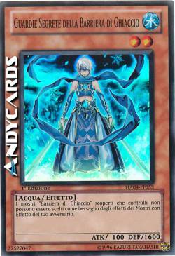 GUARDIE SEGRETE DELLA BARRIERA DI GHIACCIO