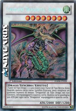 CAVALIERE DRAGUNITÀ - BARCHA