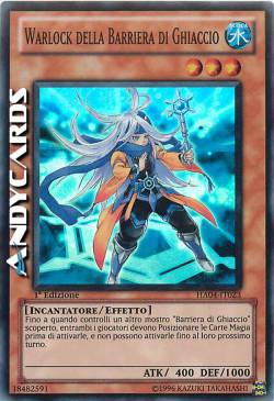 WARLOCK DELLA BARRIERA DI GHIACCIO