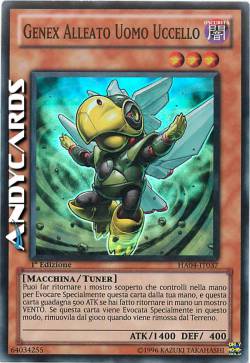 GENEX ALLEATO UOMO UCCELLO